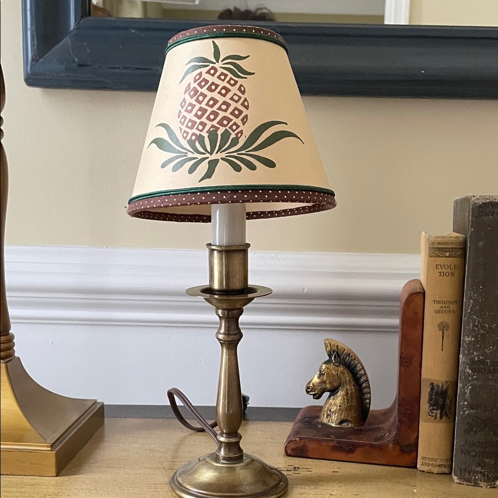 Vintage Brass Lamp